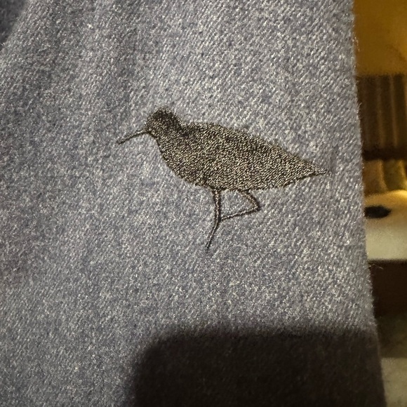 Burnside Dark Blue Shirt Jacket - Picture 3 of 4